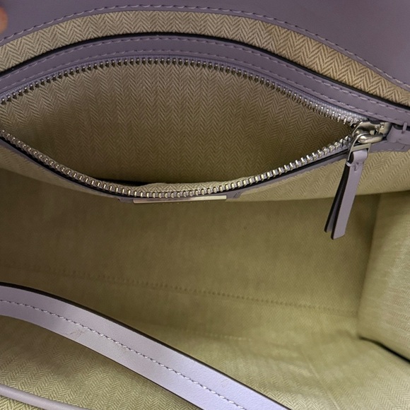 NWT 💟Tory Burch Purple Heather Ella Bio Small Tote Tote Bag - Picture 12 of 12